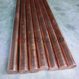 Quality CuZr Zirconium Bronze Alloy Round Bars ASTM B224 For Circuit Breaker Switches wholesale