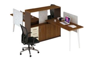 Quality wholesale melamine 2 seat office workstaion table furniture wholesale