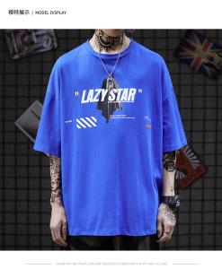 Quality Skateboard High Street Men Streetwear T Shirts Personality Print 3XL Polyester wholesale