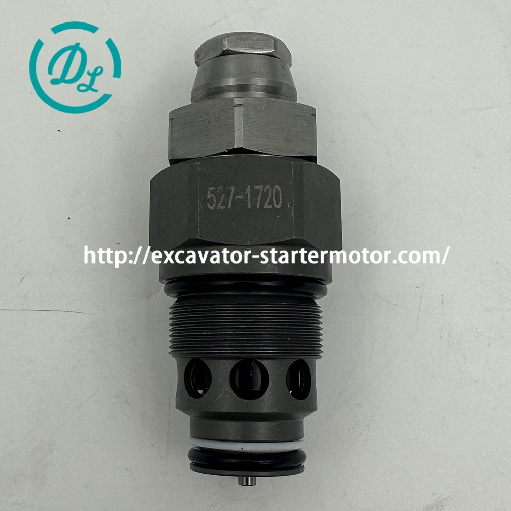 Hydraulic Relief Valve 527-1720 Safety Valve Group Excavator 320GC