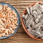 Black and White Roasted Shelled Sunflower Seeds for Direct Consumption