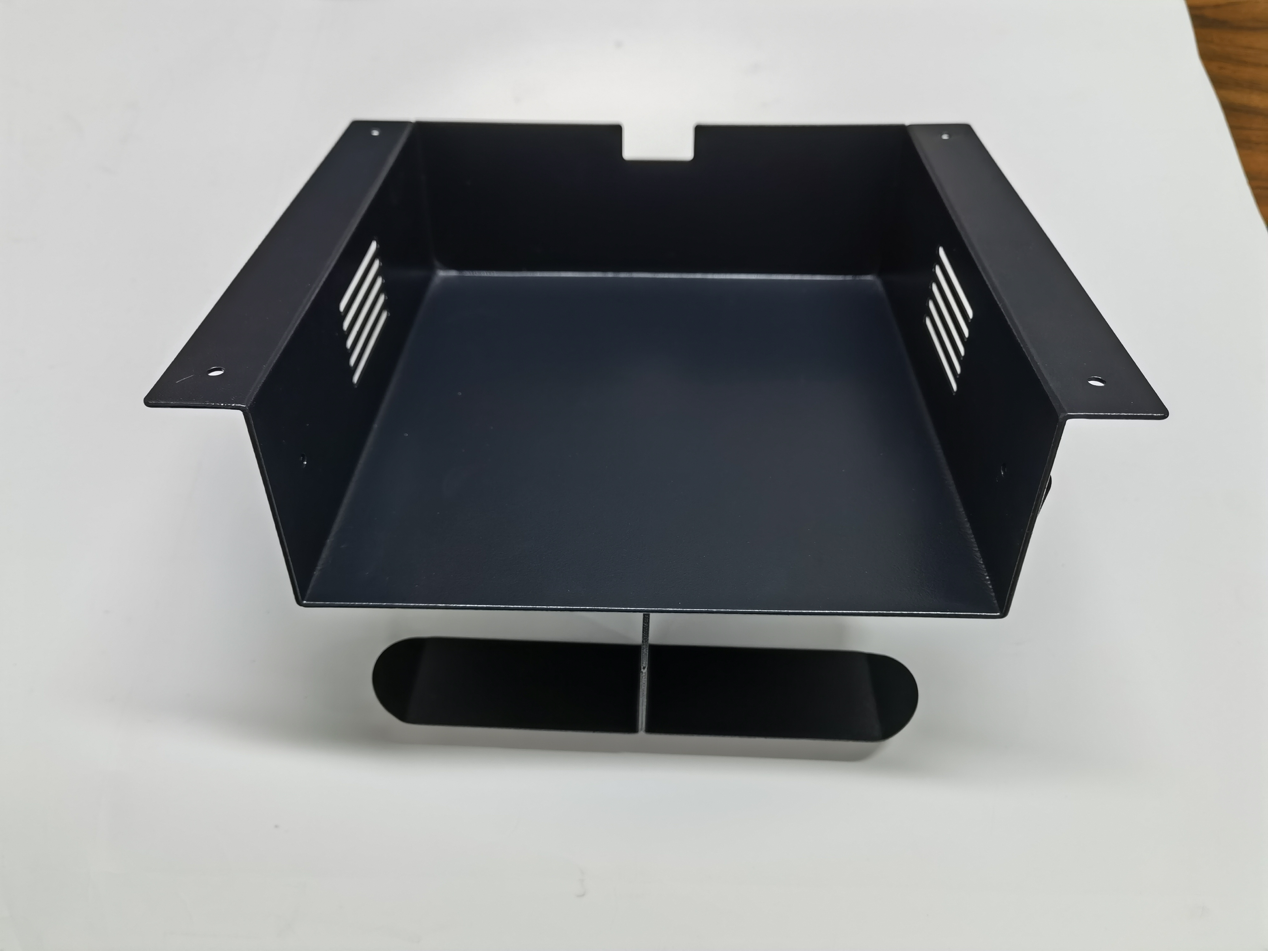 360 Degree Rotatable Under Desk Clamp-on Storage Drawer for Home Office Organization