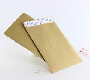 Quality CMYK Printing Kraft Courier Packing Bags 9.5x14.5cm wholesale