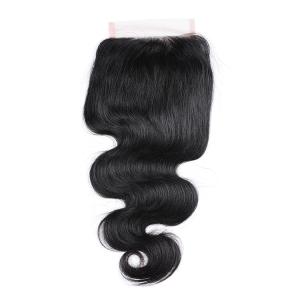 Quality Swiss Human Hair Lace Closure 100% Brazilian Transparent HD Lace Closure wholesale