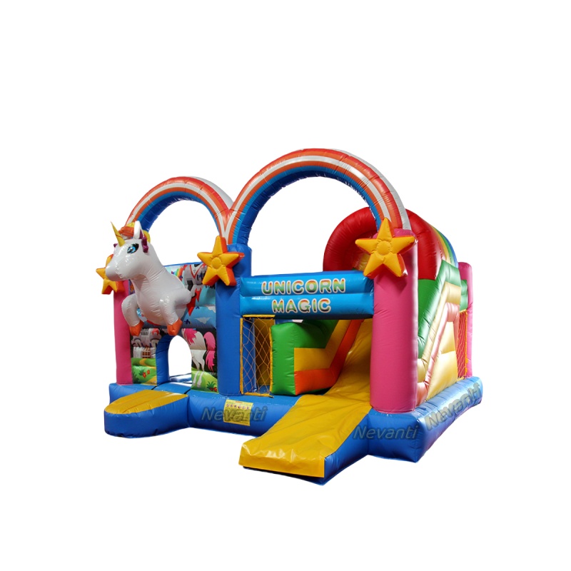 Unisex Customized Size Inflatable Castle Obstacle Course Bounce House for Innovations