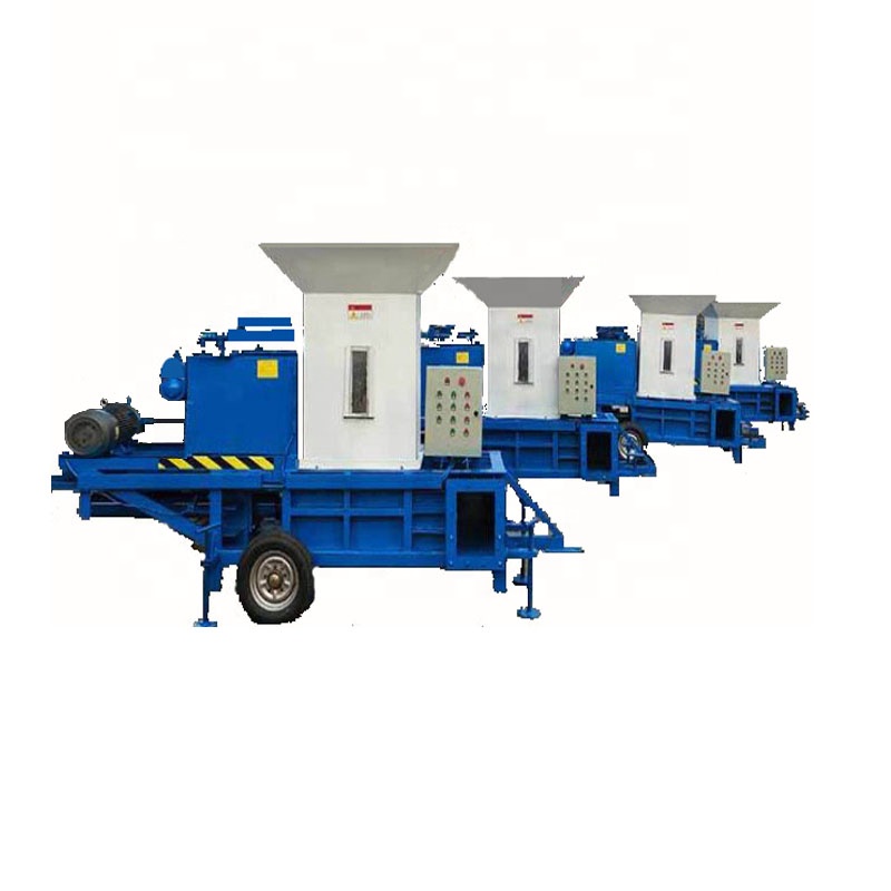 Self-powered Mini Square Baler for Hay Rice Wheat Corn Straw Bagging Machine