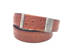 Quality Custom Leather 100cm Mens Automatic Buckle Belt wholesale