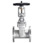 DN150 6 Inch ANSI Class 150 CF8M Stainless Steel Rising Stem Handwheel Flange
