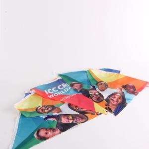 Quality Outdoor Standard Advertising Pennants 100d Polyester Material wholesale