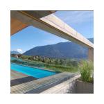 Modern Laminated Glass Balustrade CCC Tempered Glass Staircase