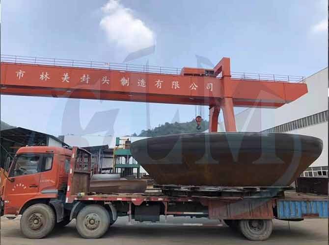 316L 321 Stainless Steel Dished Tank Heads Types Of Dish End In Pressure Vessel
