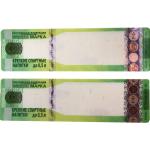 Fluorescent Anti Counterfeiting Label Wine Label Stickers OEM design