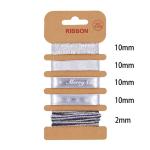 ODM Polyester Ribbon 2mm 10mm 15mm Christmas Gift Wrap Ribbon