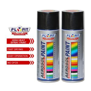 Quality Colored Auto Aerosol Spray Paint High Temp Resistant For Engine / Fireplace Painted wholesale