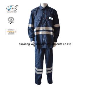 Quality 180gsm Navy Blue Permanent Fireproof Inherent Fr Clothing 7XL wholesale