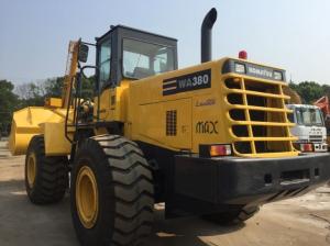 Quality 2013 Year Second Hand Wheel Loaders , 5 Ton Komatsu WA380 Wheel Loader wholesale