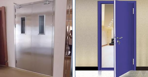 24 Inch 30 Inch Internal Fireproof Steel Door 2 Hour Fire Rated Steel Door 32x80