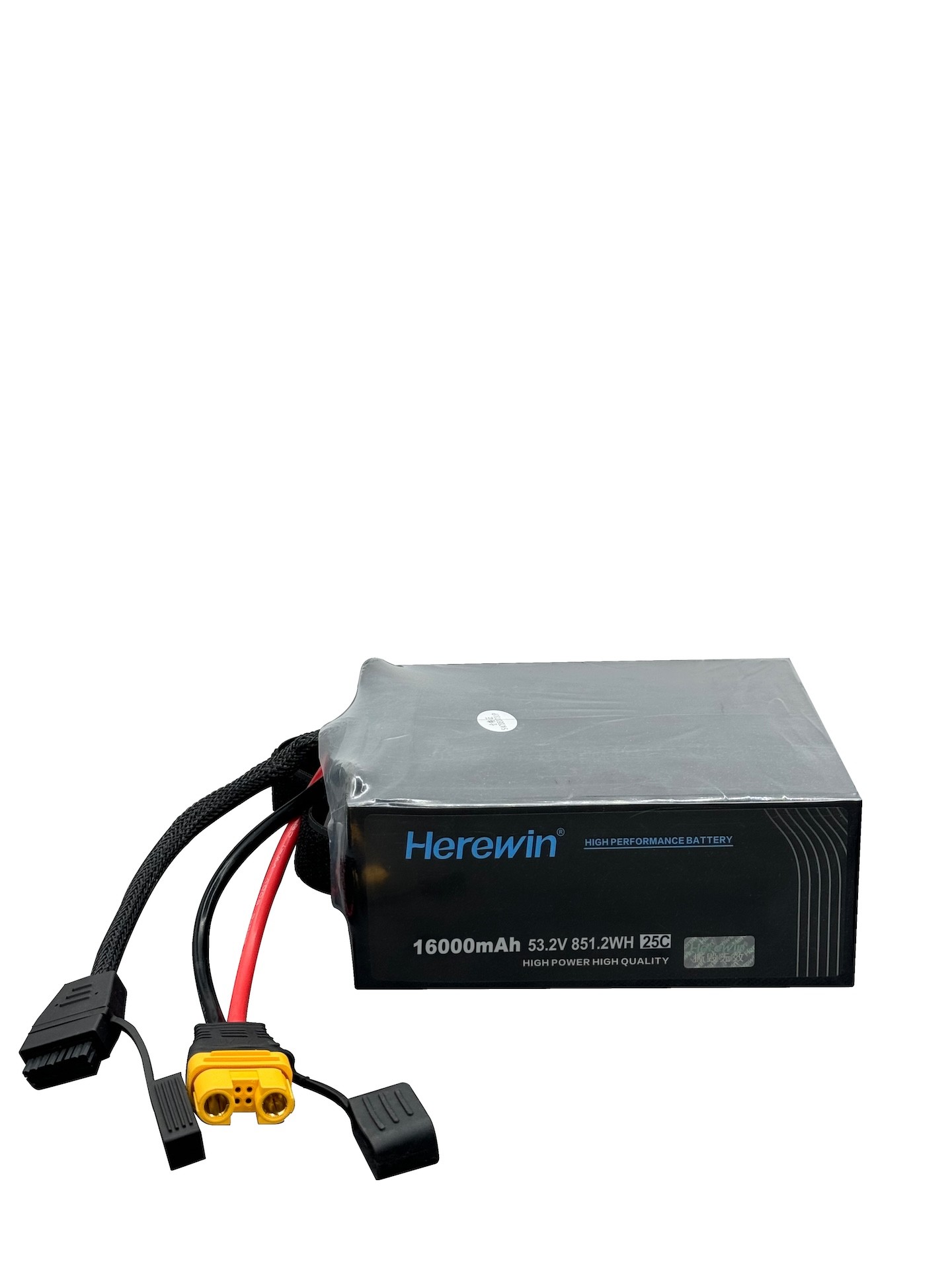 Herewin Agricultural Drone Battery 16000mAh 14S 53.2V 25C LiPo Soft Pack Battery For UAVs
