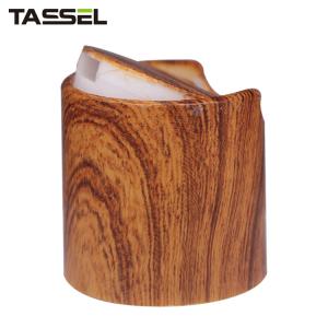 Wood Grain Printing Disc Top Cap Round Screw Down Structure Anti - UV