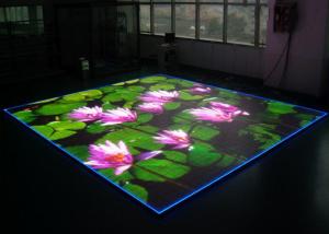 Quality P4.81mm 500×500mm Dance Floor Led Screen For Night Club Stage Disco wholesale