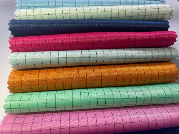 Antistatic Cleanroom Lint Free Polyester ESD Safety Anti-Static Fabric For Lab