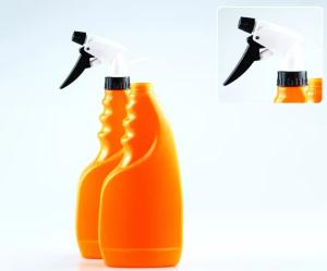 China Plastic Pe Recycled Orange 250Ml Trigger Spray Bottle Customized on sale