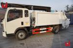 Light Duty Garbage Remoral 8CBM Back Loader Rubbish Compactor Truck