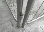 Pre Galvanized Wire Storage Cages With Lids , Height 1500mm / 1600mm