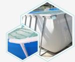family swimming pool and irrigation water tank