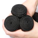 Grade 9A Brazilian Virgin Hair Natural Body Wave Weave Bundle Length 10" to 30"