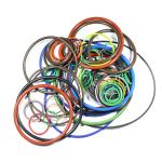 Customized Color Oil Resistance Fkm Quad Ring Seals Rubber Molding O Ring