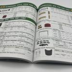 A4 Size Product Catalog Printing High Perfromance KPMI Stitch Perfect bind