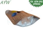 Durable Water Tight Liquid Storage Bags 36mm Spout For Laundry Detergent