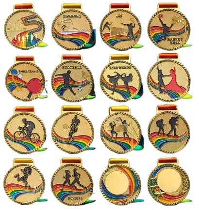 Wholesale professional 3D design cheap sports award custom medal