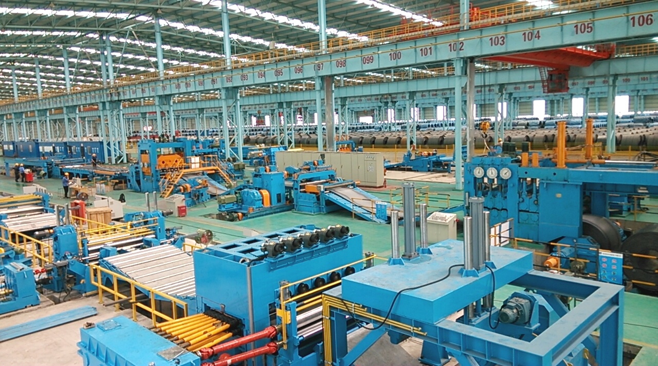200-120000 Steel Structure Metal Coil Uncoiling Leveling Mobile Shear Assembly Line