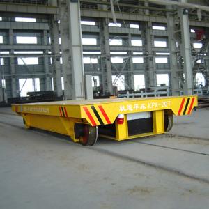 Quality 7t Mold Material Transfer Carts / Electric Rail Transfer Cart For Sea Port wholesale
