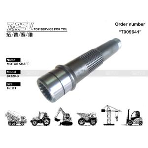 Quality SK220-3 Excavator Travel Final Drive Shaft 2441U739S1 with Forged Steel wholesale