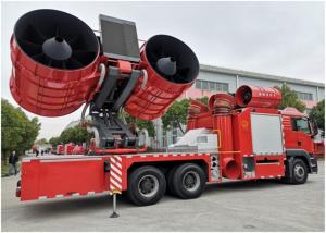 Quality High Pressure 430mm Diameter Large Smoke Exhaust Fire Truck for Tunnal Outfire wholesale