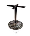 Modern furniture metal iron table base in carteen  (YT-17)