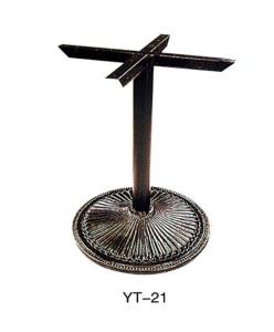 Quality High Quality strong outdoor furniture Table Leg Wrought Iron desk (YT-21) wholesale