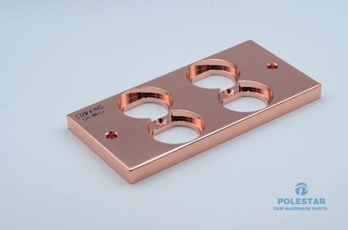 Cheap CNC Pure Copper Power Socket Panel for Modern Homes Unmatched Conductivity for sale