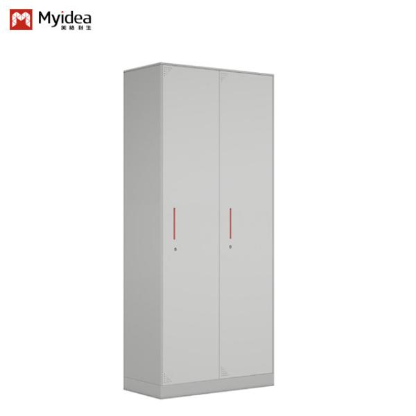 White lockers, filing cabinets, student dormitory cabinets (with password lock)