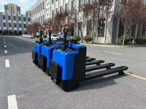 Quality Non Standard Electric Pallet Truck Jack 3000 KGS Fork Outer-width 230 Mm wholesale