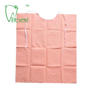 Quality Disposable Dental Protective Wear , Waterproof Dental Patient Bibs With Tie wholesale