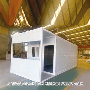 Quality Eco Friendly Prefab Small Folding House Caravan Container Weatherproof wholesale