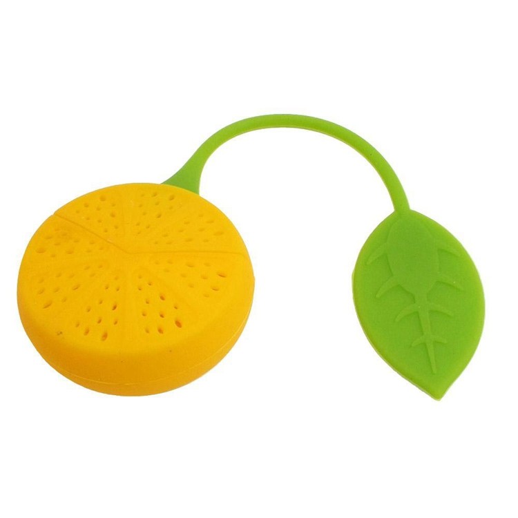 Unique silicone lemon tea infuser personalized soft food grade unique silicone tea infuser mini silicone tea container