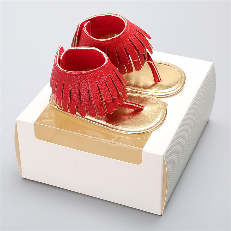 New fashion high quality infant Canvas Tassel First walker PU baby shoes for Boy and Girl