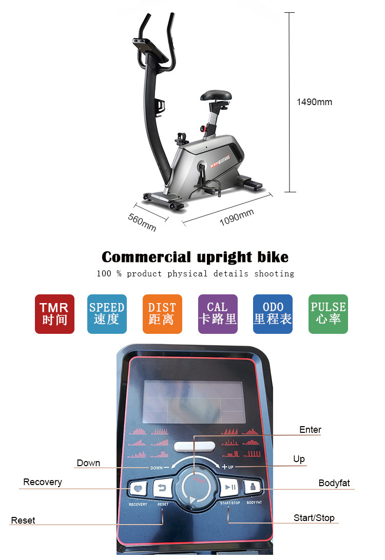 Indoor Stationary Exercise Bike For Home Five Years Guarantee For Motor
