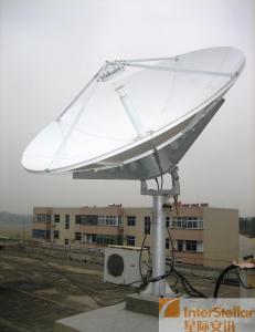 China 2.4m ku Band Rx Tx Satellite Antenna / 2.4m ku Band Rx Tx Dish on sale