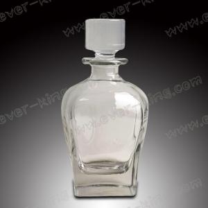 Quality Square 750ml Rum Bottle For Luxury Liquors wholesale